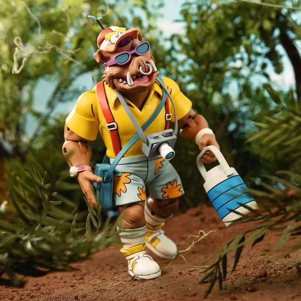 Teenage Mutant Ninja Turtles (Cartoon 1980) Akcijska figura 2 Pack Vacation Bebop and Rocksteady 18 cm fotografija proizvoda