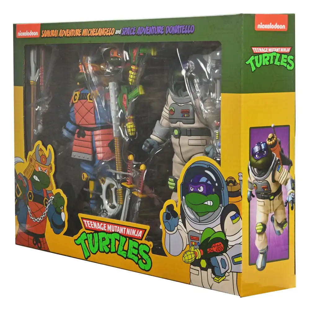 Teenage Mutant Ninja Turtles (Cartoon) Akcijska Figura 2 Pack Space Adventure & Samurai Turtles 18 cm fotografija proizvoda