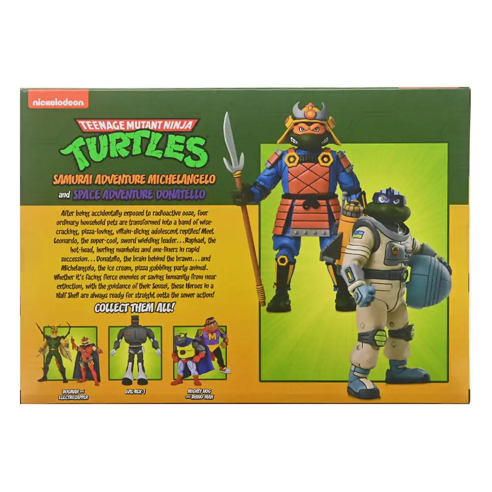 Teenage Mutant Ninja Turtles (Cartoon) Akcijska Figura 2 Pack Space Adventure & Samurai Turtles 18 cm fotografija proizvoda