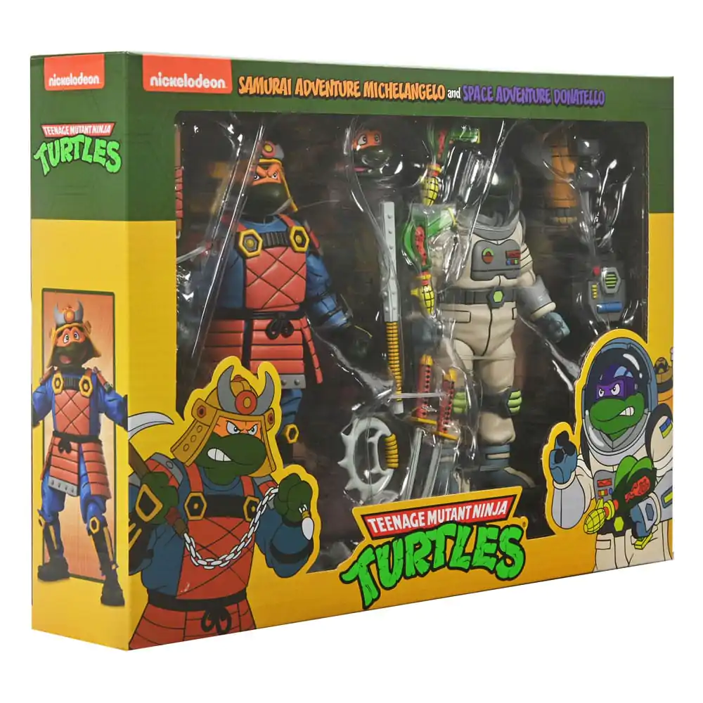 Teenage Mutant Ninja Turtles (Cartoon) Akcijska Figura 2 Pack Space Adventure & Samurai Turtles 18 cm fotografija proizvoda