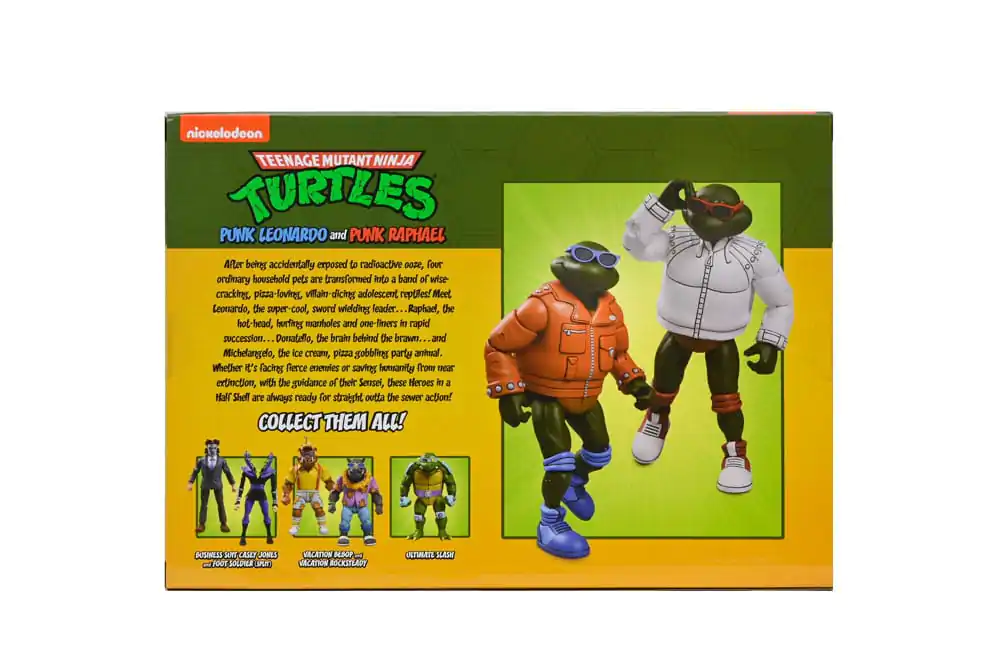 Teenage Mutant Ninja Turtles (Cartoon) akcijska figura Punk Leo i Punk Raph 2 Pack 18 cm fotografija proizvoda