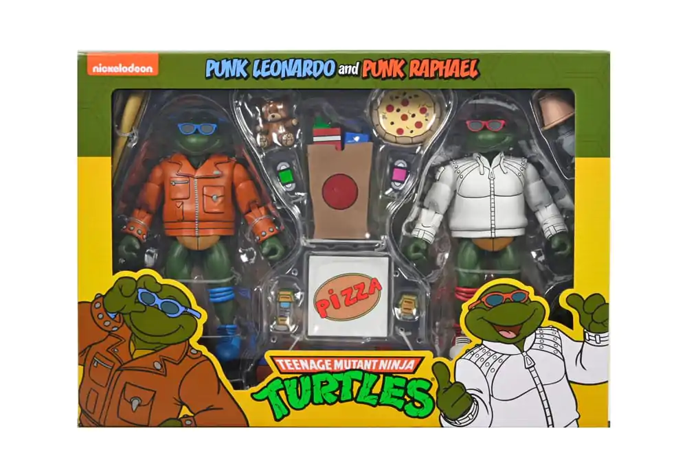 Teenage Mutant Ninja Turtles (Cartoon) akcijska figura Punk Leo i Punk Raph 2 Pack 18 cm fotografija proizvoda