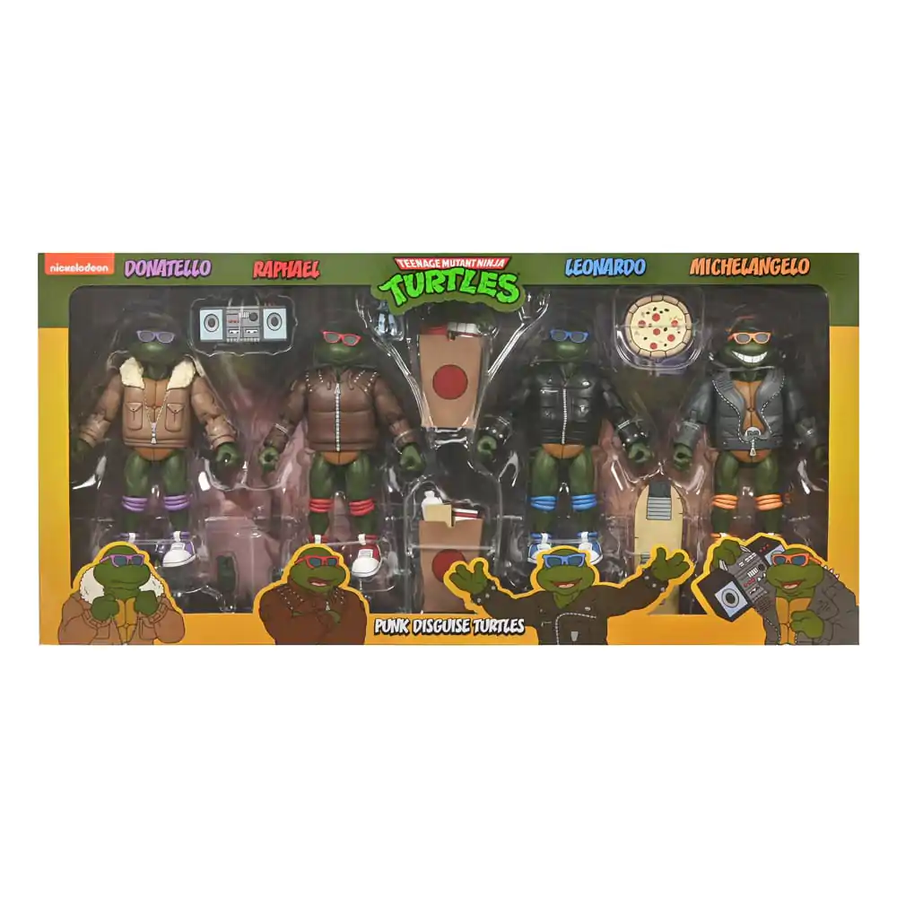 Teenage Mutant Ninja Turtles (Cartoon) akcijske figure set od 4 Punk Turtles 18 cm fotografija proizvoda