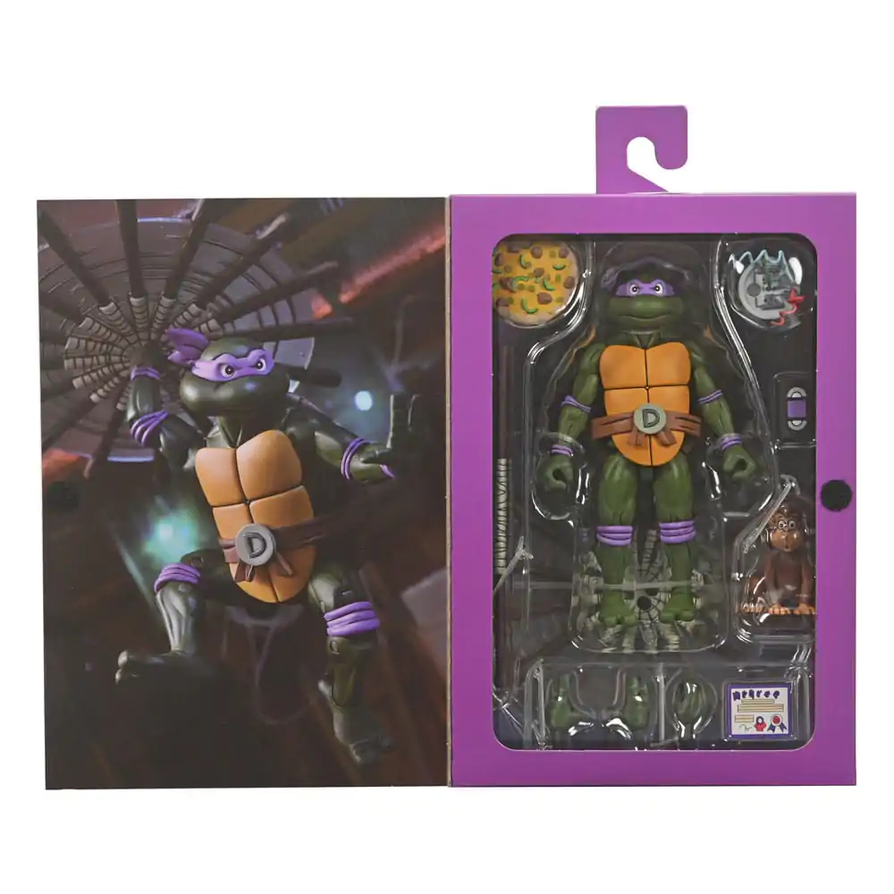 Teenage Mutant Ninja Turtles (Cartoon) Akcijska figura Ultimate Donatello VHS 18 cm fotografija proizvoda