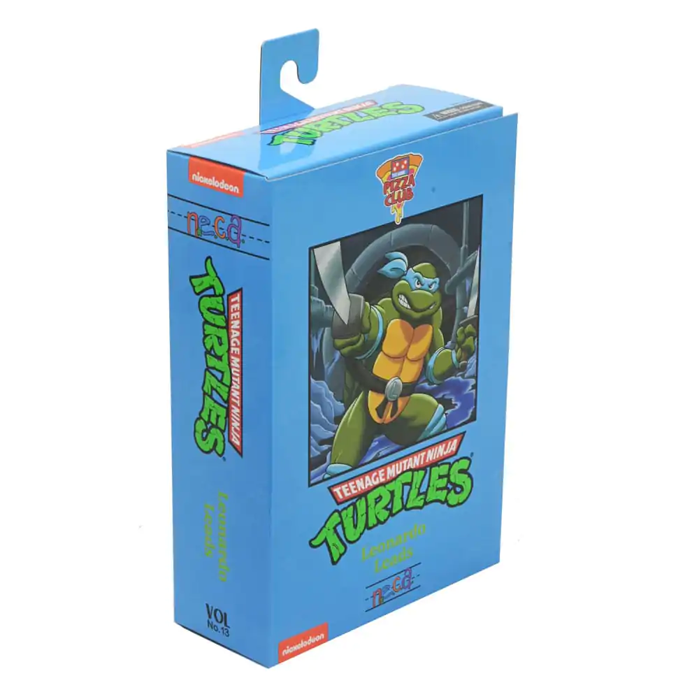 Teenage Mutant Ninja Turtles (Cartoon) akcijska figura Ultimate Leonardo VHS 18 cm fotografija proizvoda