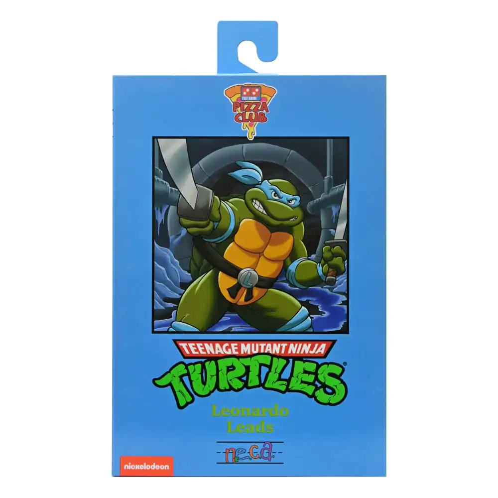 Teenage Mutant Ninja Turtles (Cartoon) akcijska figura Ultimate Leonardo VHS 18 cm fotografija proizvoda