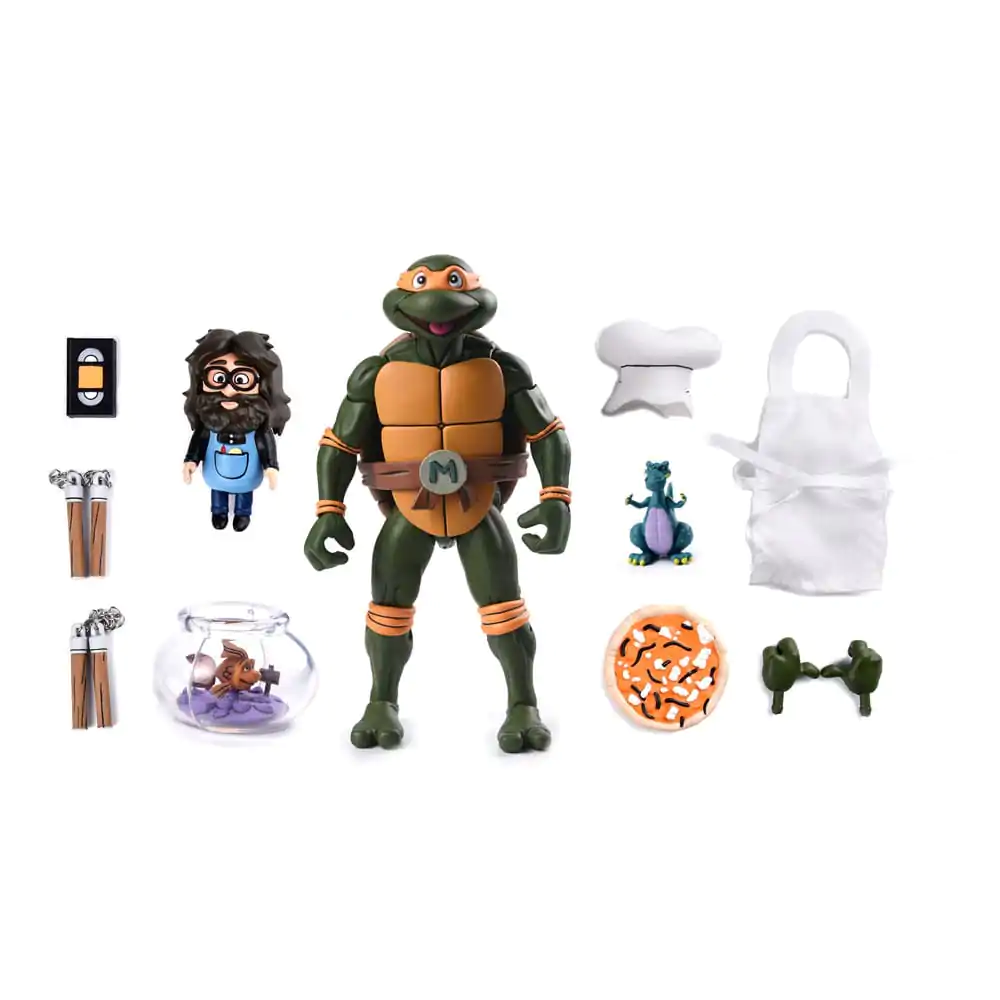 Teenage Mutant Ninja Turtles (Cartoon) Akcijska Figura Ultimate Michelangelo VHS 18 cm fotografija proizvoda