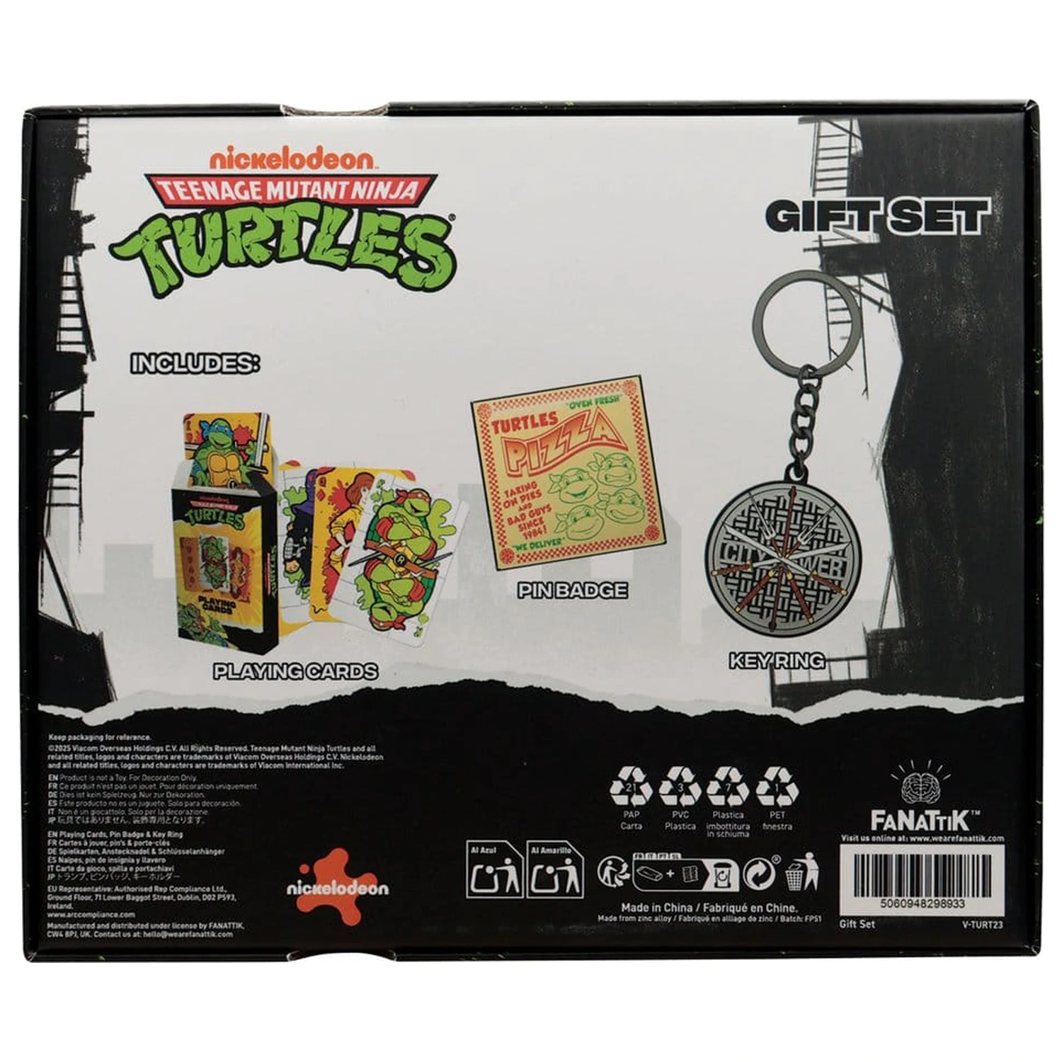 Teenage Mutant Ninja Turtles Gift set Cowabunga fotografija proizvoda