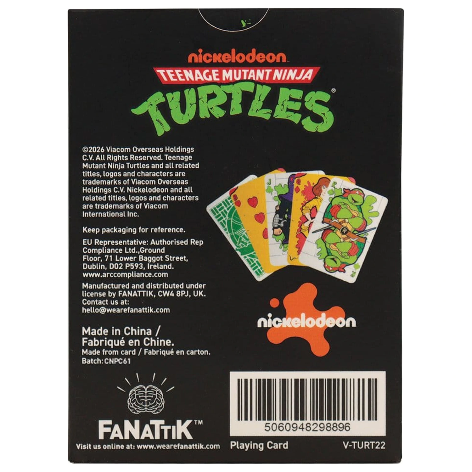 Teenage Mutant Ninja Turtles Gift set Cowabunga fotografija proizvoda