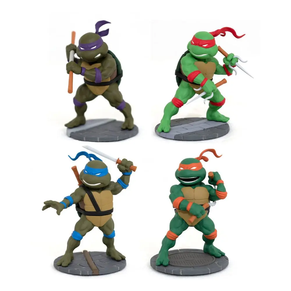 Teenage Mutant Ninja Turtles D-Formz Mini Figure Paket od 4 SDCC 2023 Exclusive 5 cm fotografija proizvoda