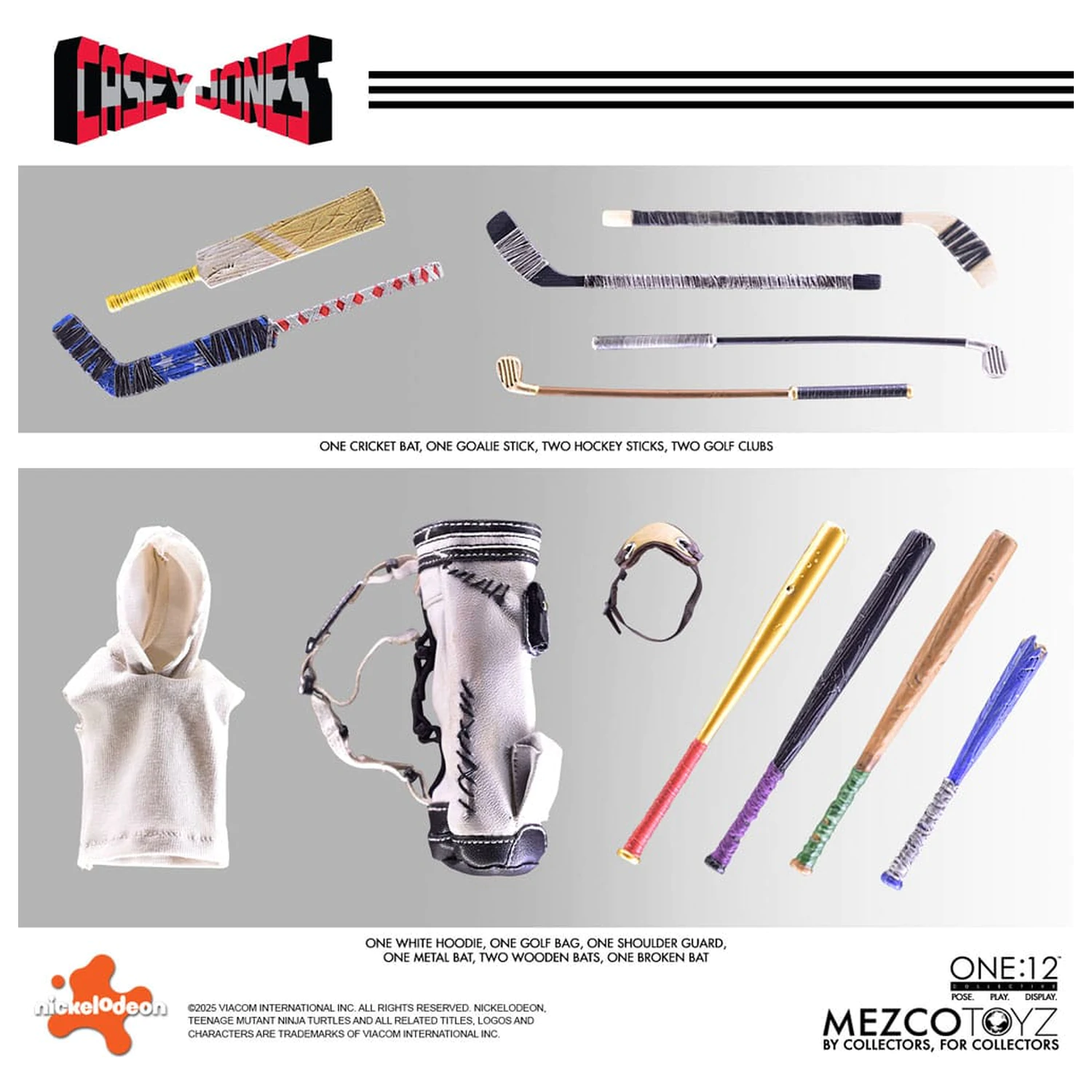 Teenage Mutant Ninja Turtles Figura 1/12 Casey Jones 17 cm fotografija proizvoda