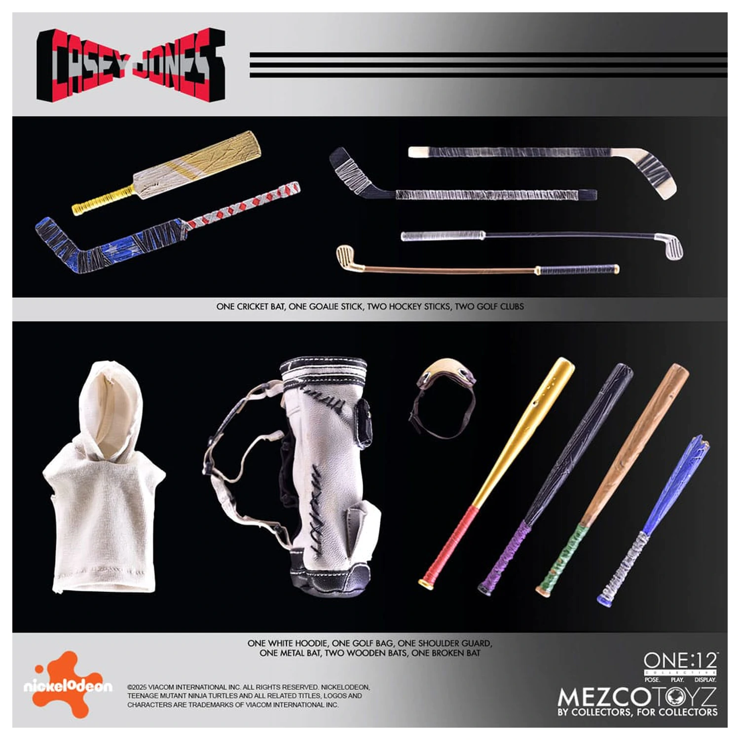 Teenage Mutant Ninja Turtles Figura 1/12 Casey Jones 17 cm fotografija proizvoda