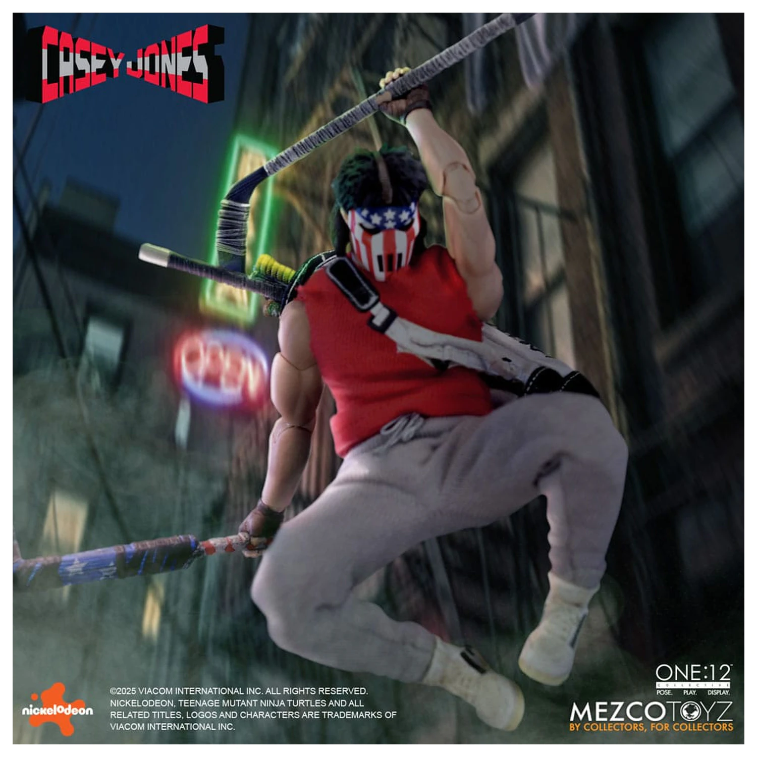 Teenage Mutant Ninja Turtles Figura 1/12 Casey Jones 17 cm fotografija proizvoda