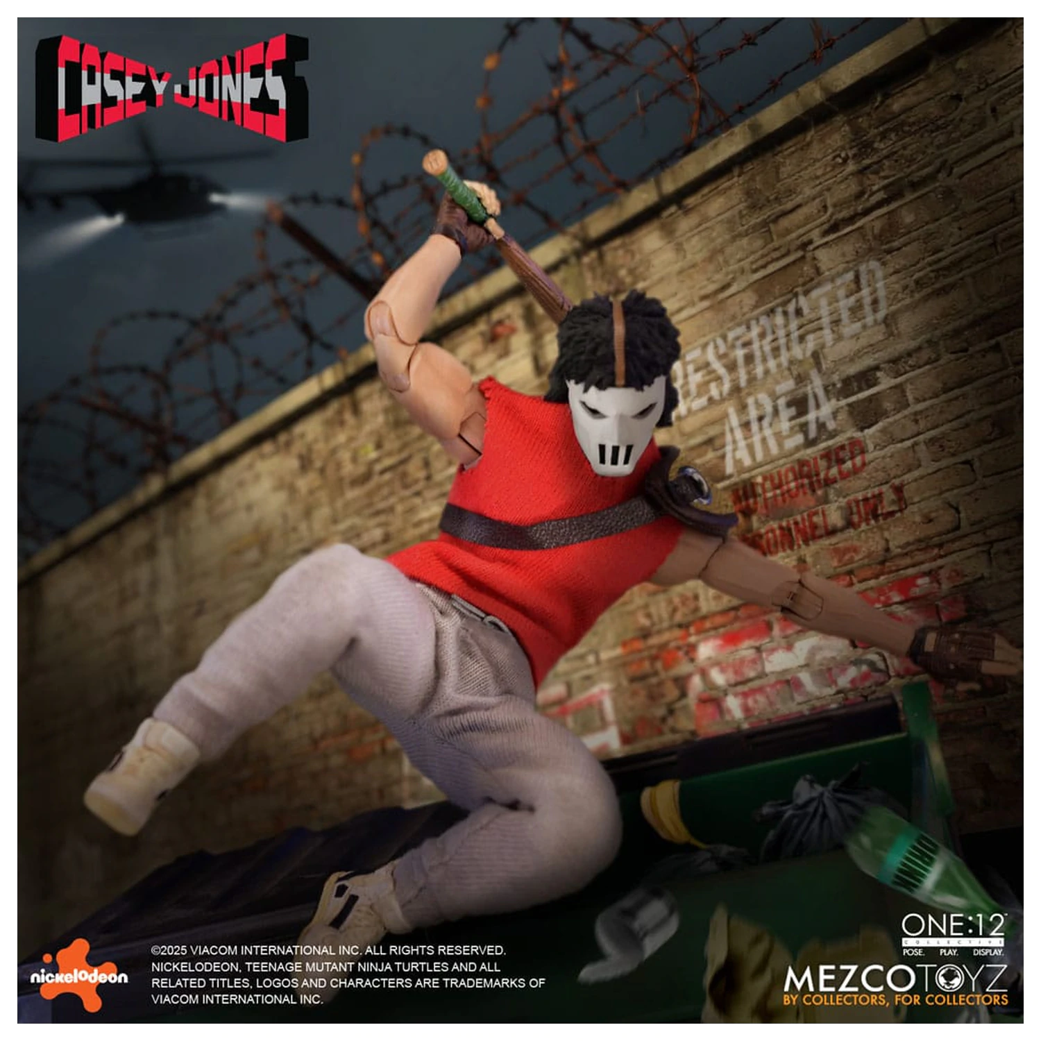 Teenage Mutant Ninja Turtles Figura 1/12 Casey Jones 17 cm fotografija proizvoda