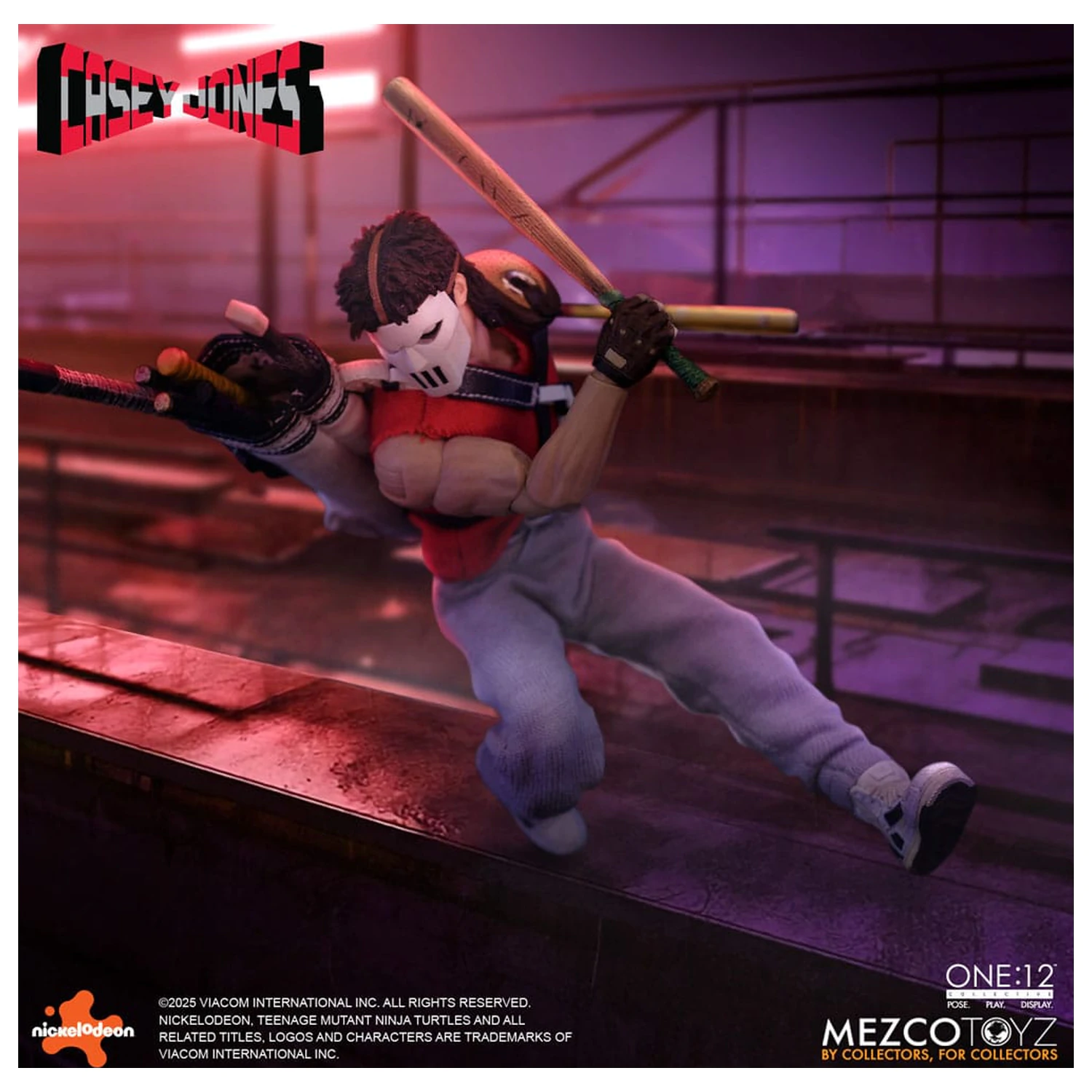 Teenage Mutant Ninja Turtles Figura 1/12 Casey Jones 17 cm fotografija proizvoda