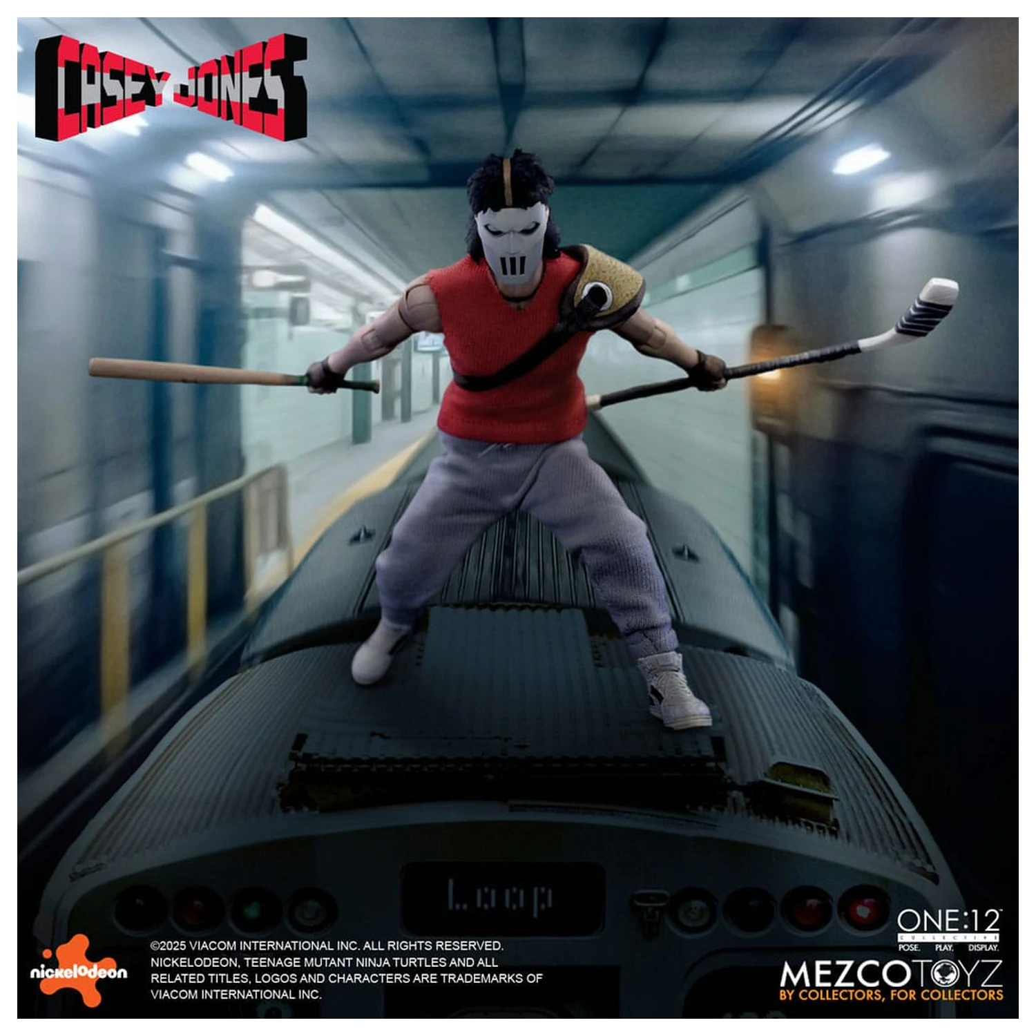 Teenage Mutant Ninja Turtles Figura 1/12 Casey Jones 17 cm fotografija proizvoda