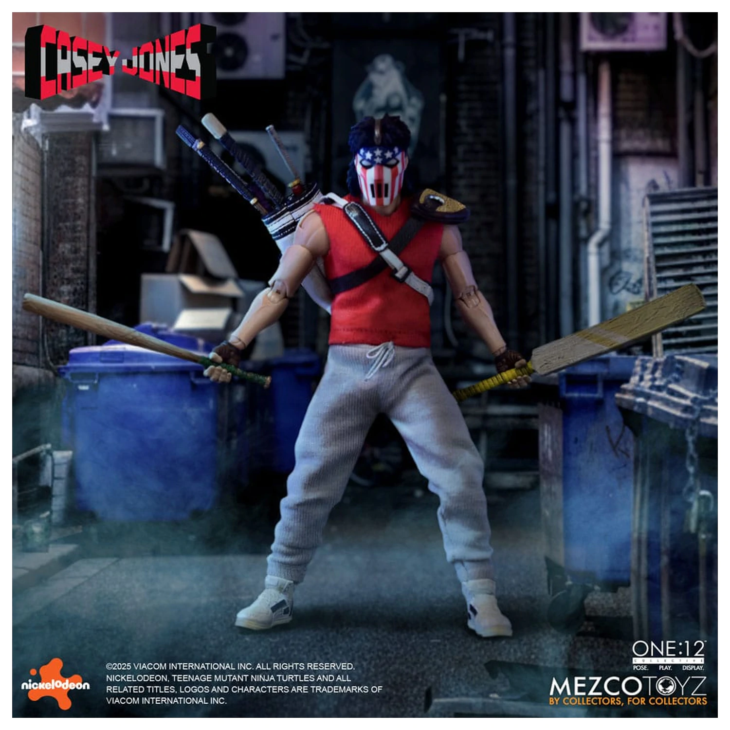 Teenage Mutant Ninja Turtles Figura 1/12 Casey Jones 17 cm fotografija proizvoda