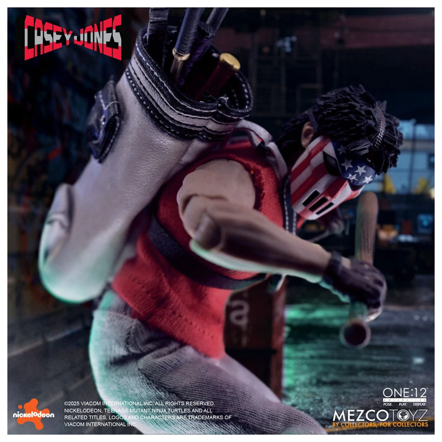 Teenage Mutant Ninja Turtles Figura 1/12 Casey Jones 17 cm fotografija proizvoda