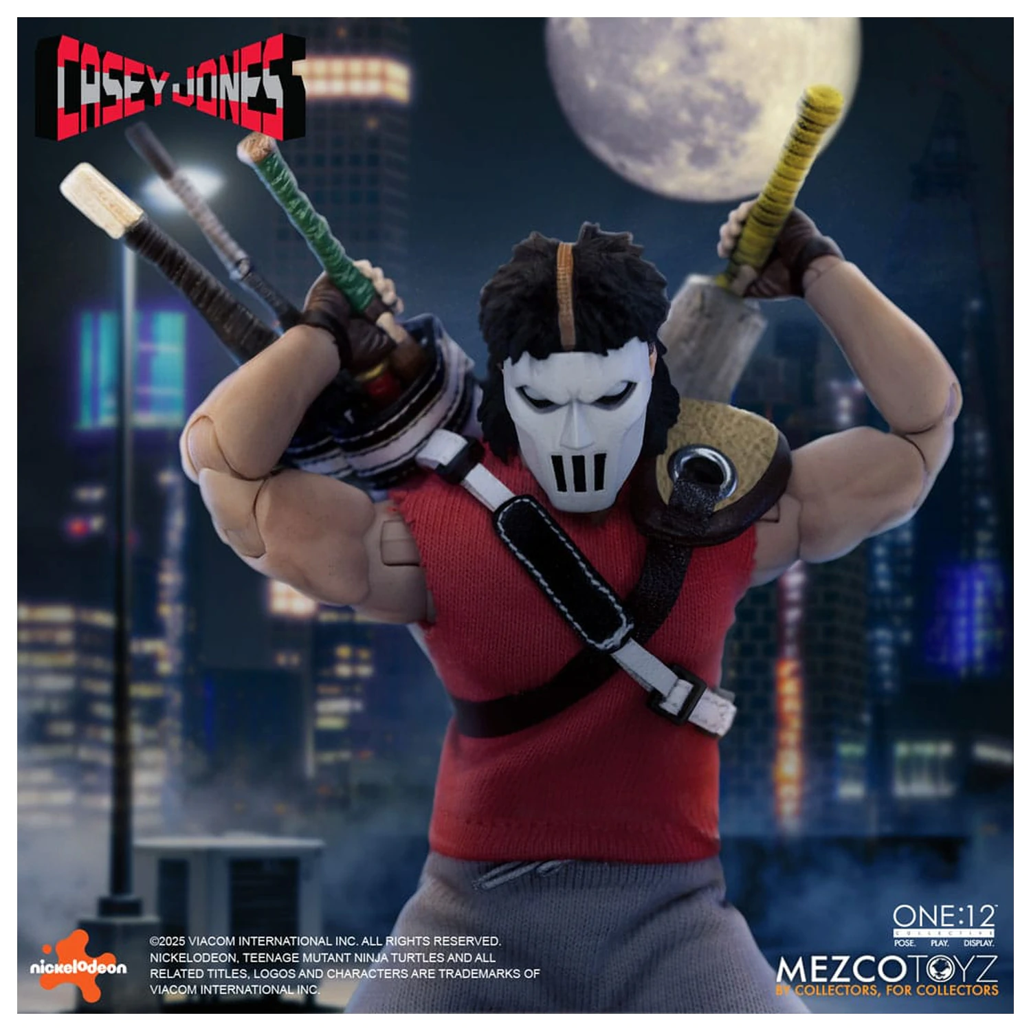 Teenage Mutant Ninja Turtles Figura 1/12 Casey Jones 17 cm fotografija proizvoda