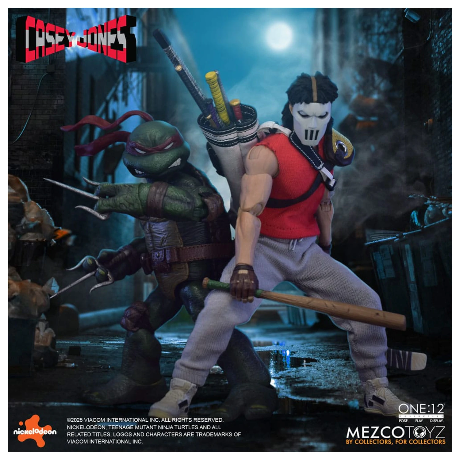 Teenage Mutant Ninja Turtles Figura 1/12 Casey Jones 17 cm fotografija proizvoda