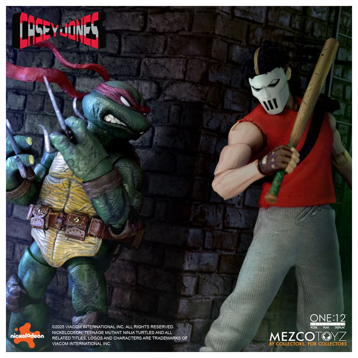 Teenage Mutant Ninja Turtles Figura 1/12 Casey Jones 17 cm fotografija proizvoda