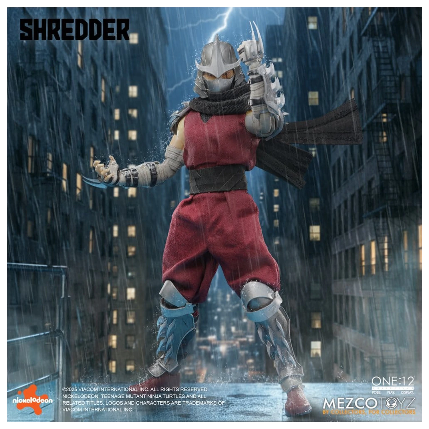 Teenage Mutant Ninja Turtles Figura 1/12 Shredder 17 cm fotografija proizvoda