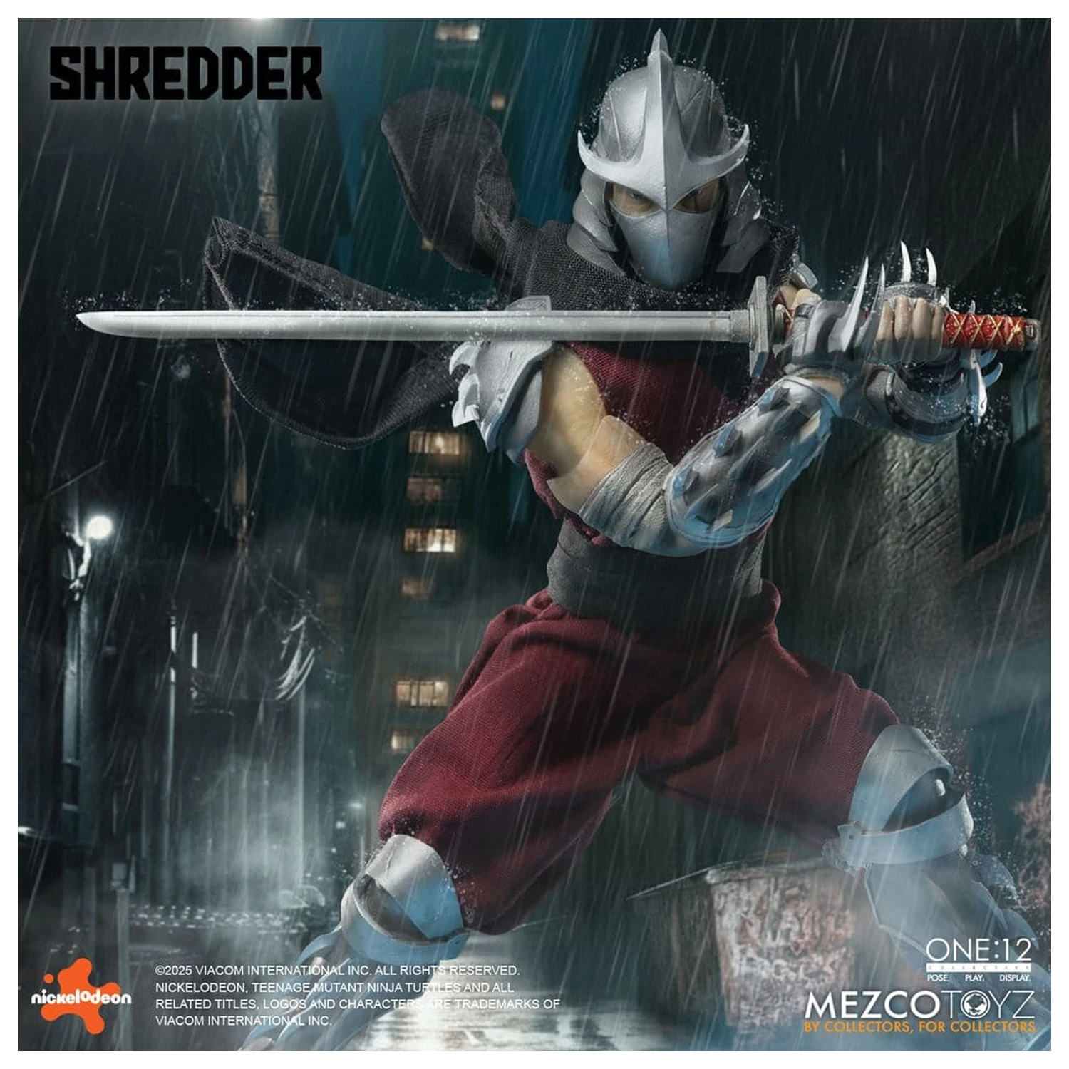 Teenage Mutant Ninja Turtles Figura 1/12 Shredder 17 cm fotografija proizvoda