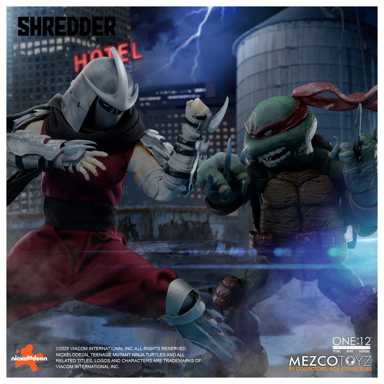 Teenage Mutant Ninja Turtles Figura 1/12 Shredder 17 cm fotografija proizvoda