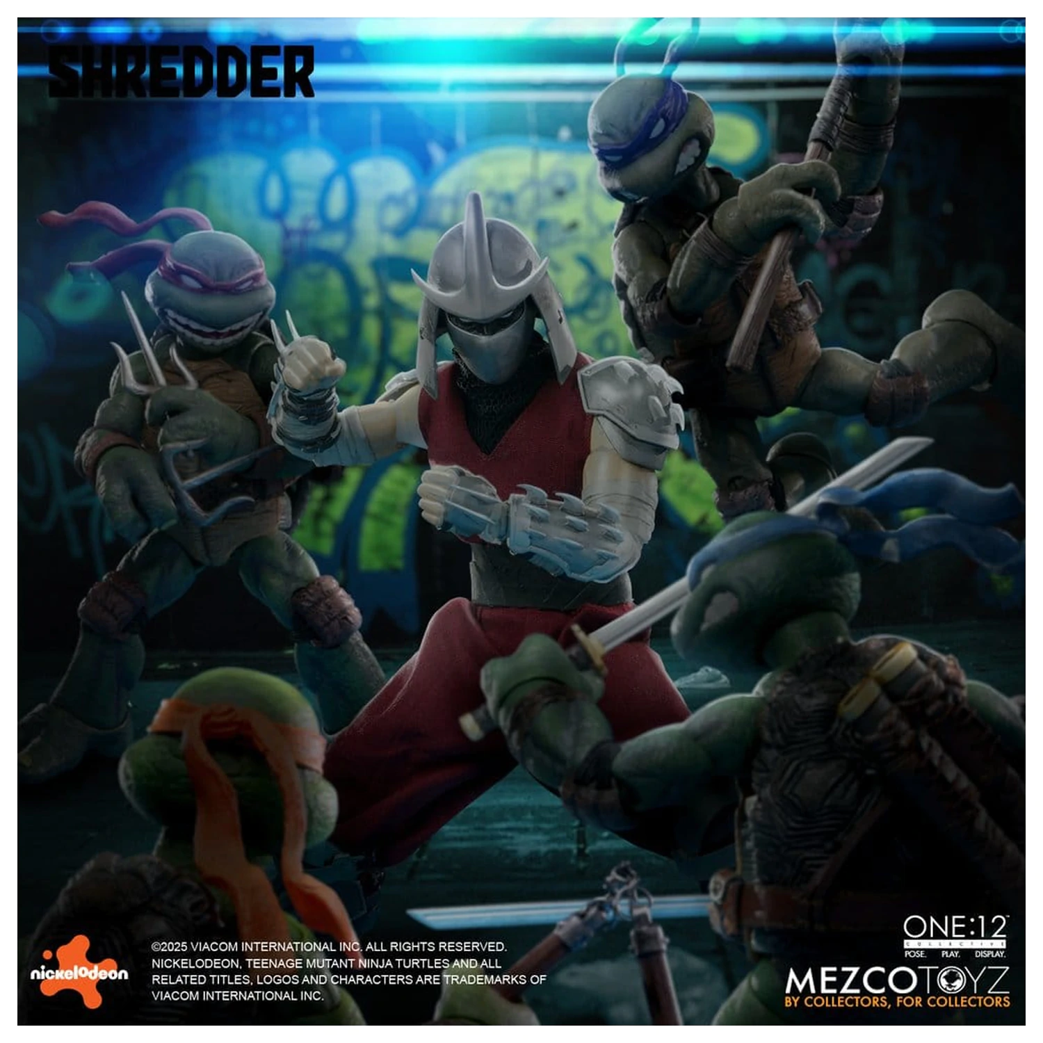 Teenage Mutant Ninja Turtles Figura 1/12 Shredder 17 cm fotografija proizvoda