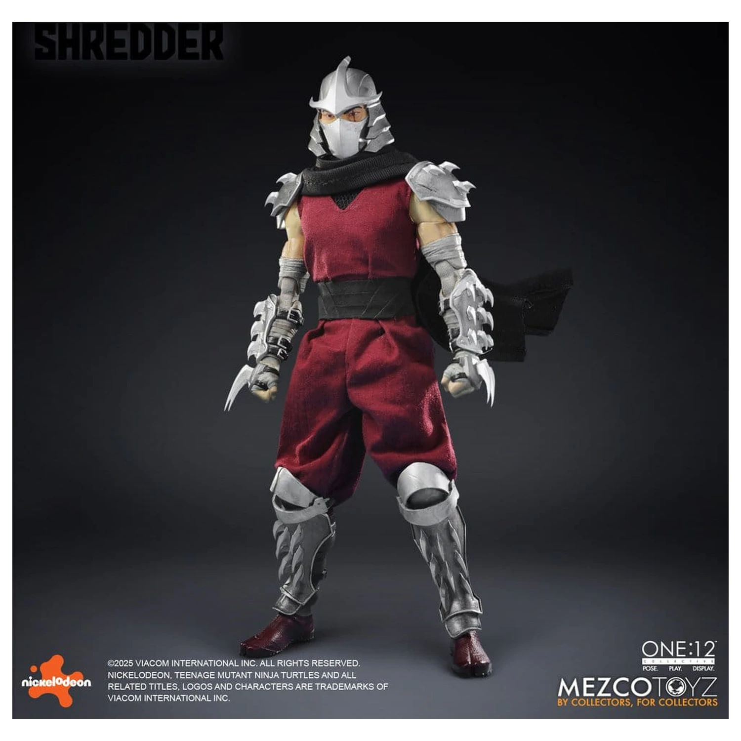 Teenage Mutant Ninja Turtles Figura 1/12 Shredder 17 cm fotografija proizvoda