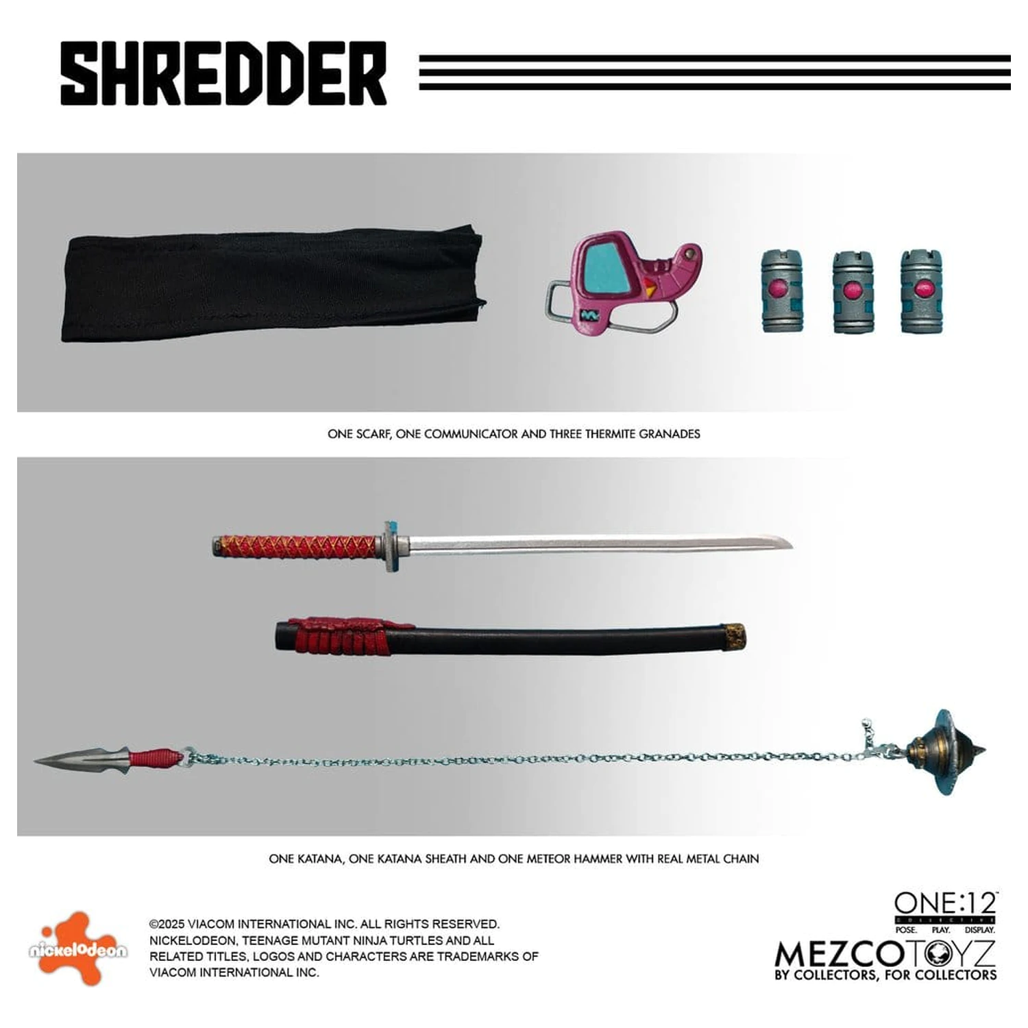 Teenage Mutant Ninja Turtles Figura 1/12 Shredder 17 cm fotografija proizvoda