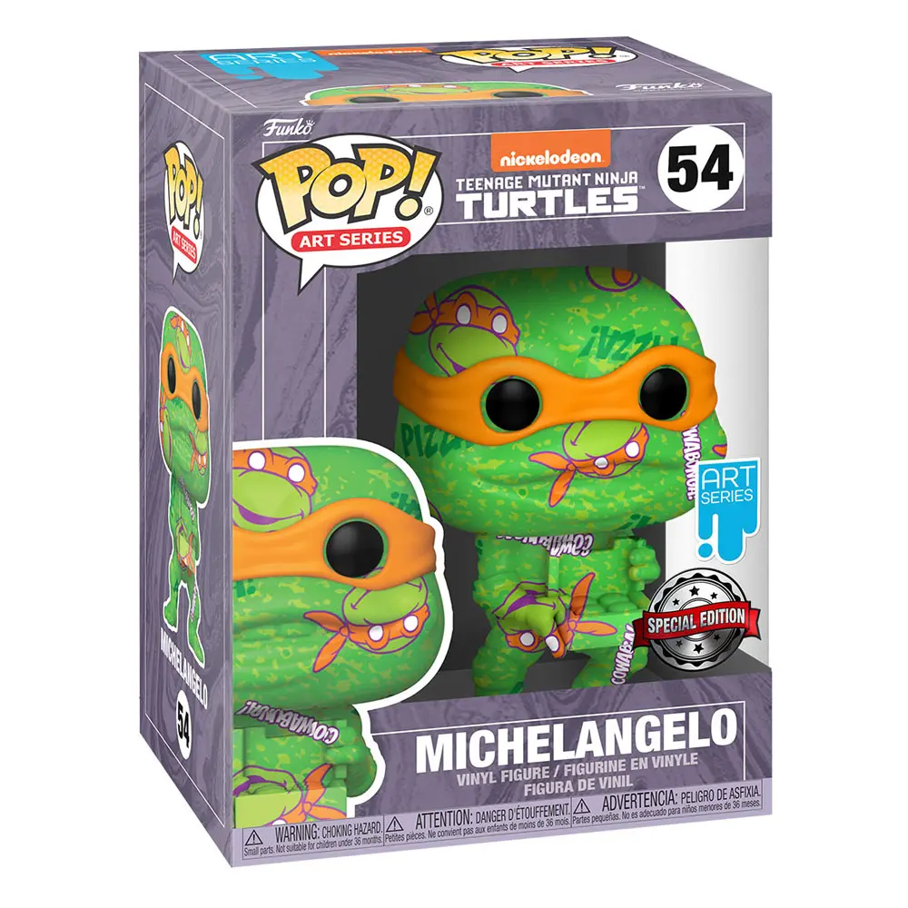 Teenage Mutant Ninja Turtles POP! Artist Series Vinyl figurica Michelangelo 9 cm fotografija proizvoda