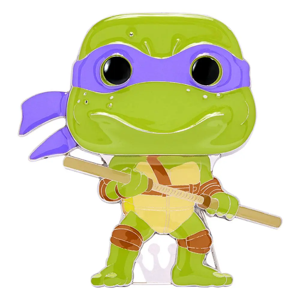 Teenage Mutant Ninja Turtles POP! Emajlirani bedž Donatello 10 cm fotografija proizvoda