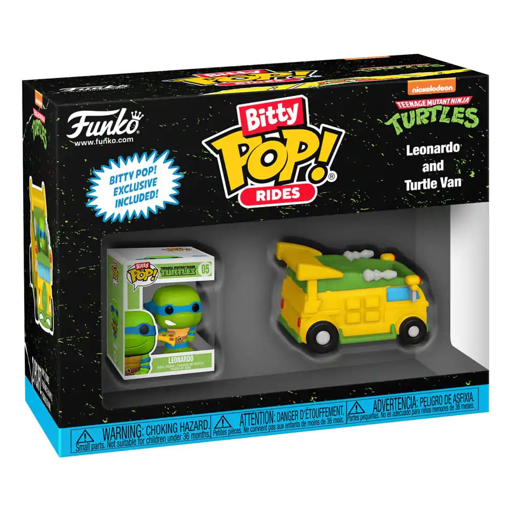 Teenage Mutant Ninja Turtles Funko POP! Rides Vinil Figura Leonardo s Kombijem 2,5 cm fotografija proizvoda