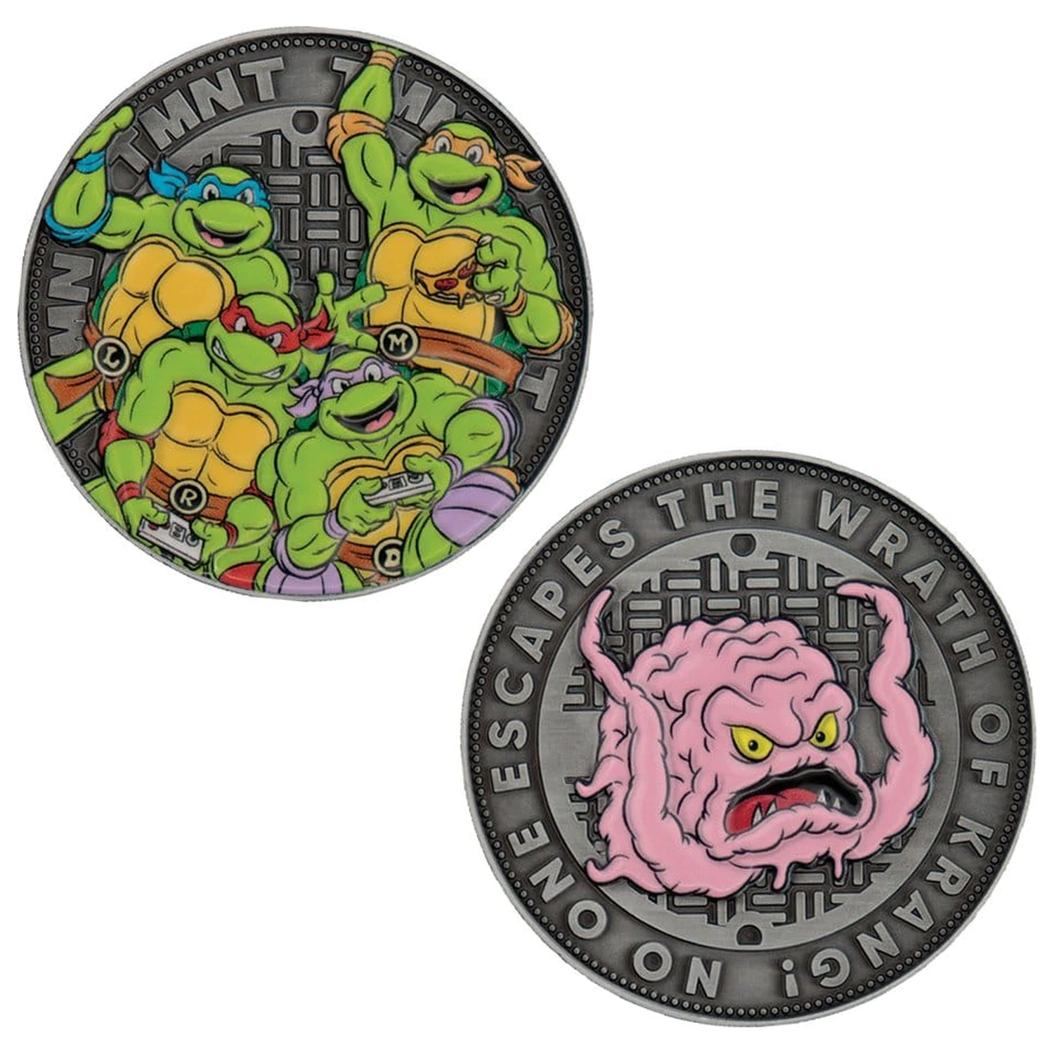 Teenage Mutant Ninja Turtles kolekcionarski novčić Krang fotografija proizvoda