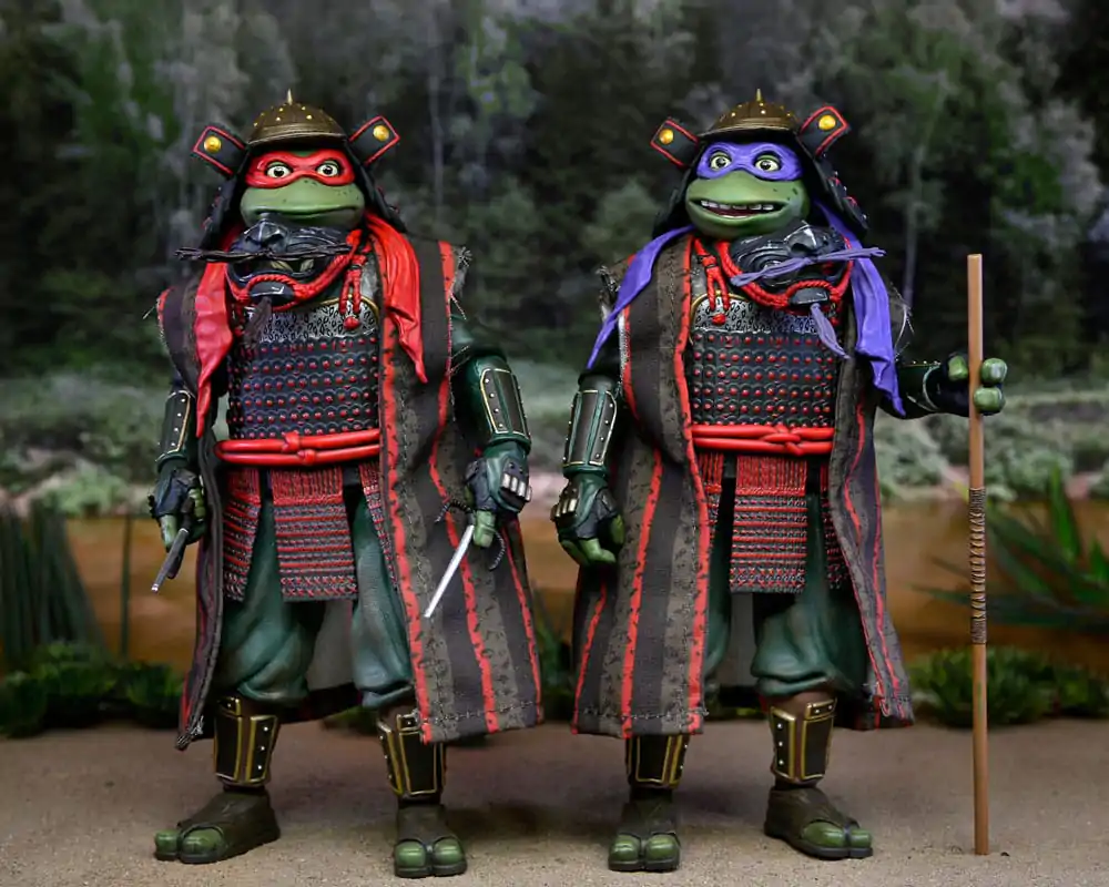 Teenage Mutant Ninja Turtles III Akcijska figura 2-Pack Donatello & Raphael 18 cm fotografija proizvoda