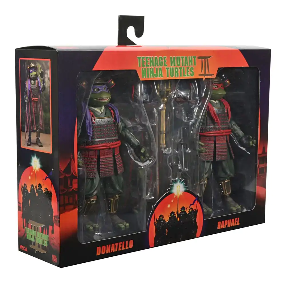 Teenage Mutant Ninja Turtles III Akcijska figura 2-Pack Donatello & Raphael 18 cm fotografija proizvoda