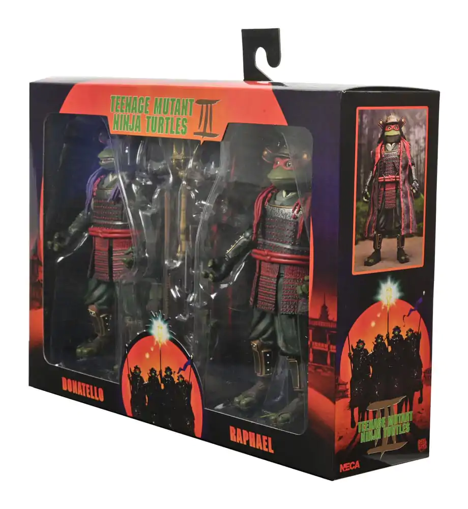 Teenage Mutant Ninja Turtles III Akcijska figura 2-Pack Donatello & Raphael 18 cm fotografija proizvoda