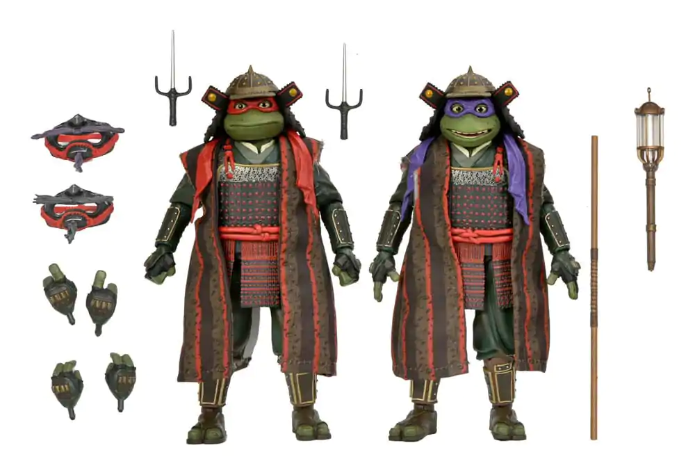 Teenage Mutant Ninja Turtles III Akcijska figura 2-Pack Donatello & Raphael 18 cm fotografija proizvoda