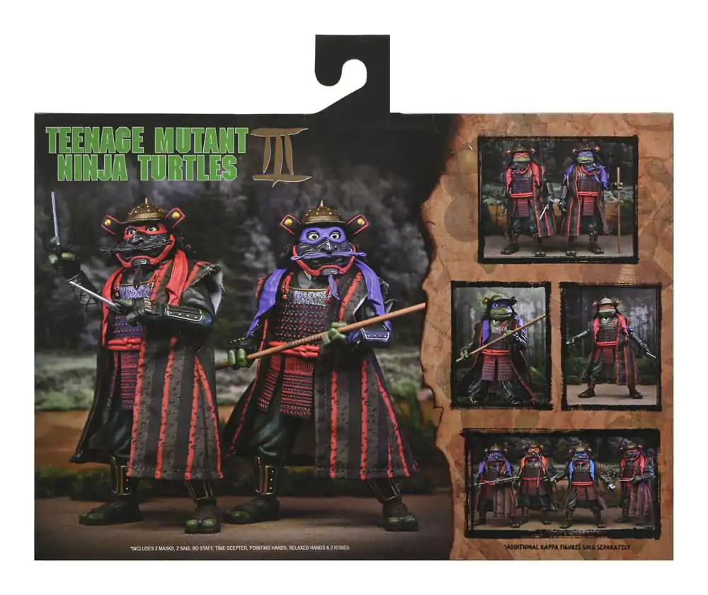 Teenage Mutant Ninja Turtles III Akcijska figura 2-Pack Donatello & Raphael 18 cm fotografija proizvoda