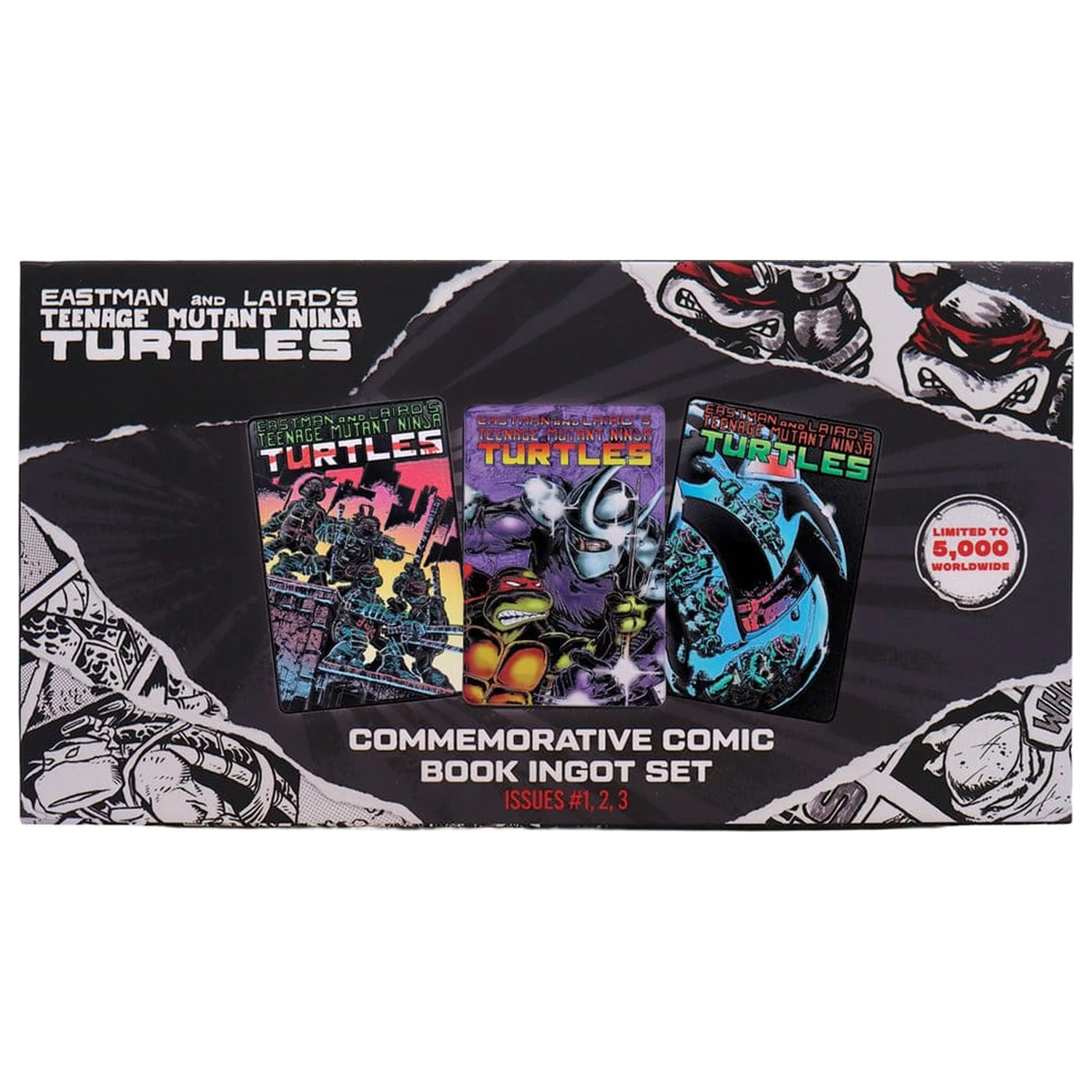 Teenage Mutant Ninja Turtles komplet od tri poluge s naslovnicama stripa ogranočeno izdanje fotografija proizvoda