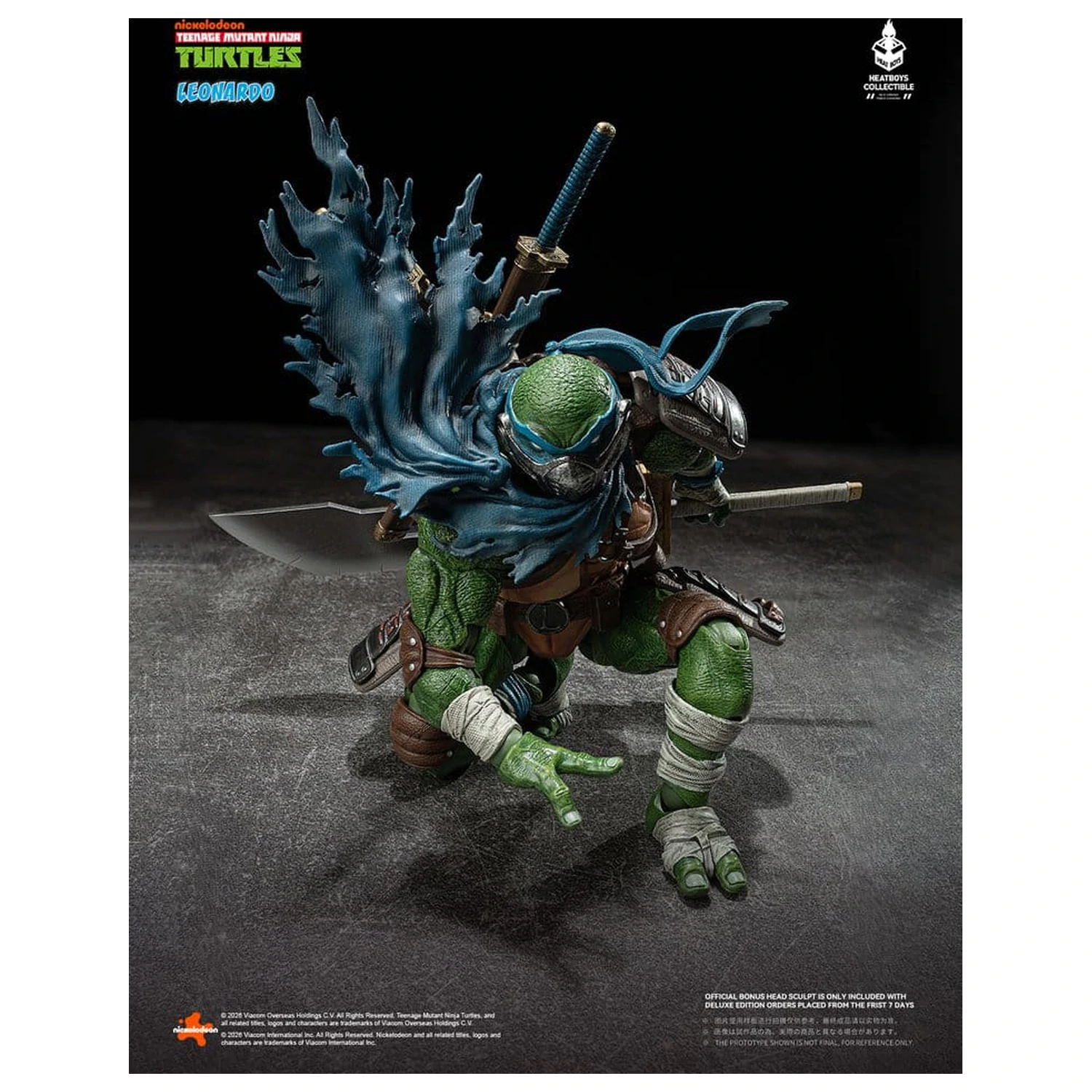 Teenage Mutant Ninja Turtles akcijska figura Leonardo Deluxe Version 20 cm fotografija proizvoda