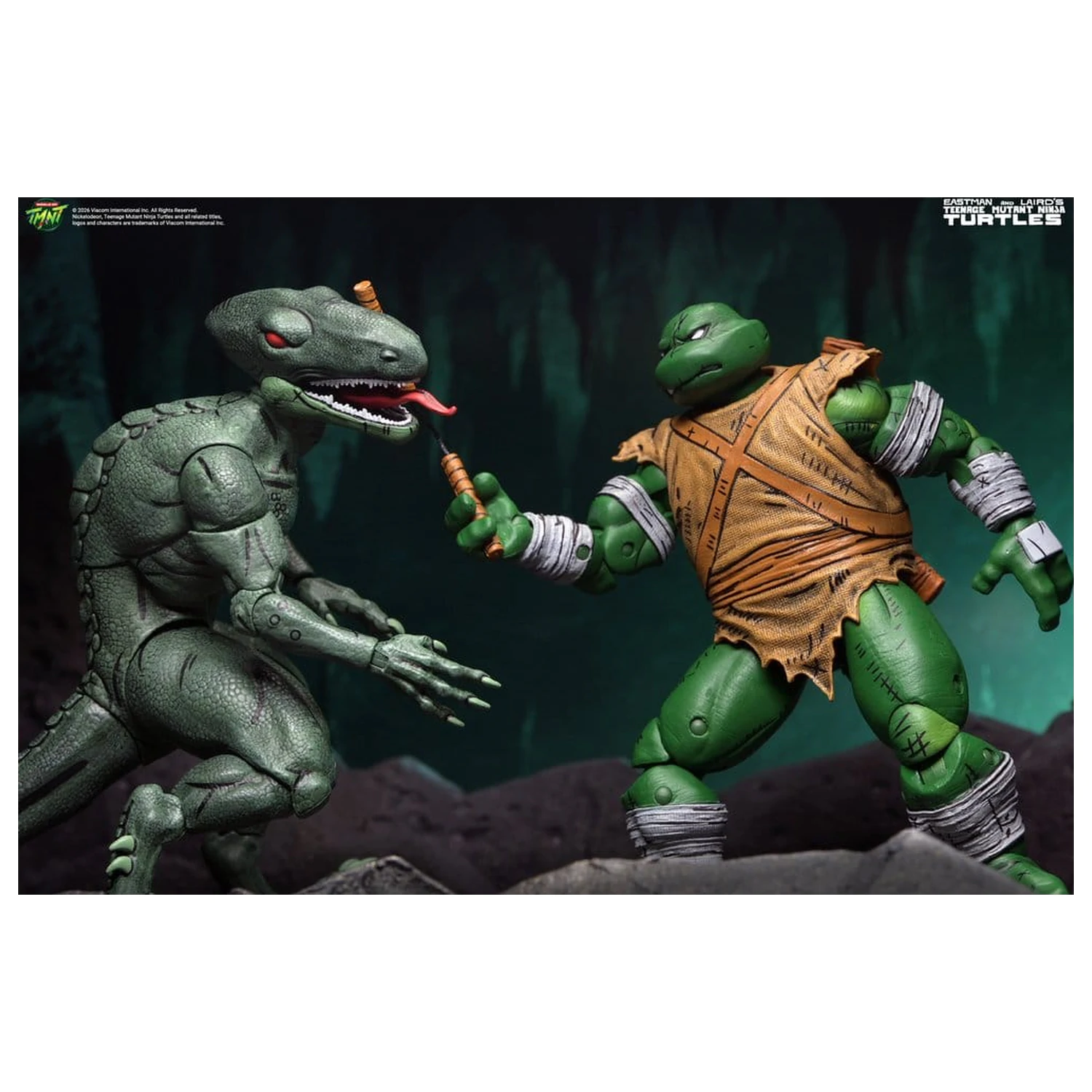 Teenage Mutant Ninja Turtles (Mirage Comics) set od 2 akcijske figure Daimyo Orkai & Raptor 18 cm fotografija proizvoda