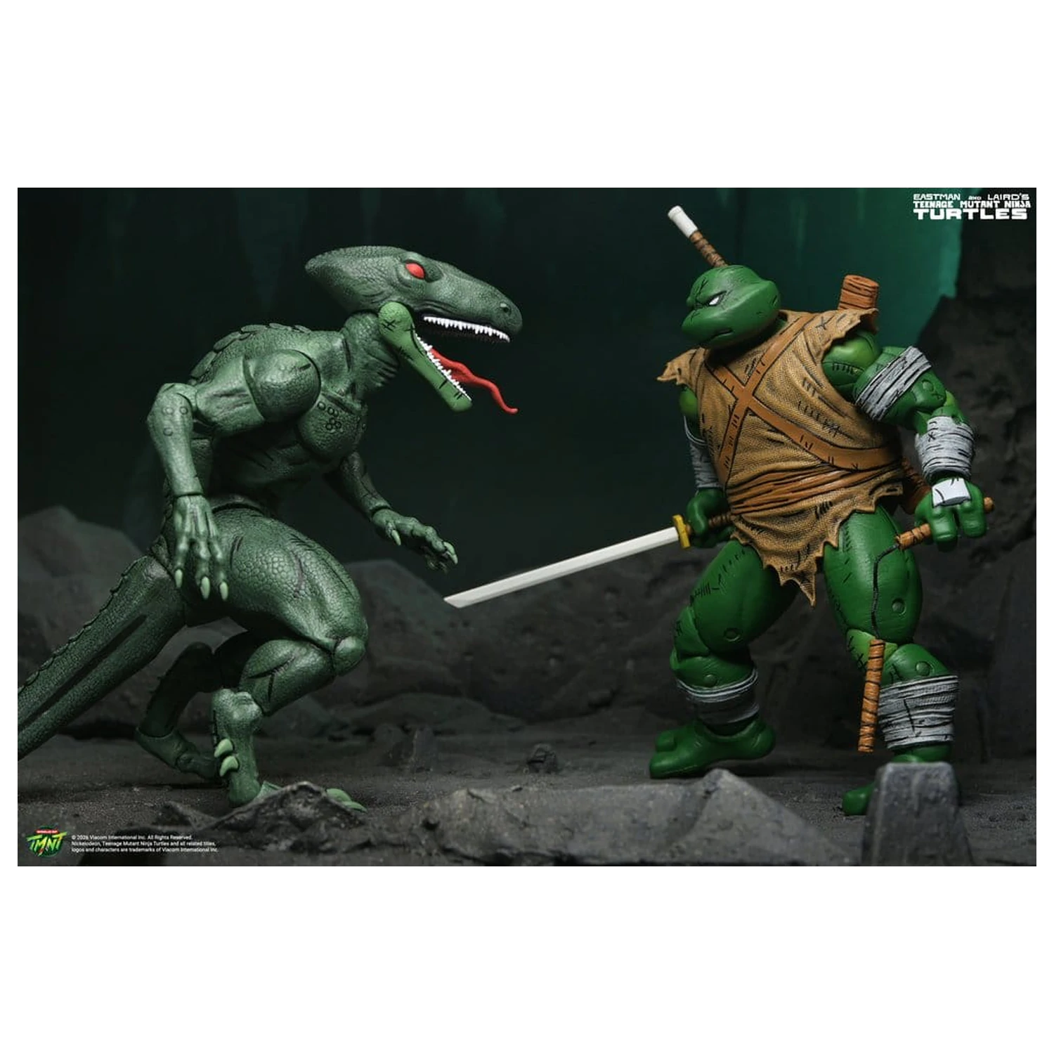 Teenage Mutant Ninja Turtles (Mirage Comics) set od 2 akcijske figure Daimyo Orkai & Raptor 18 cm fotografija proizvoda