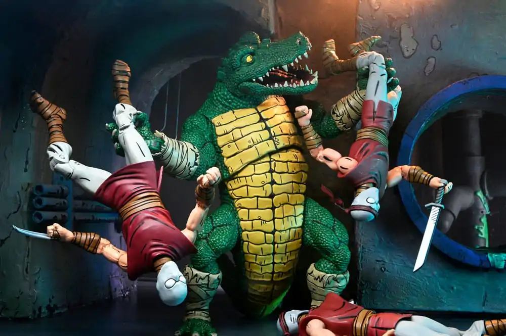 Teenage Mutant Ninja Turtles (Mirage Comics) akcijska figura Leatherhead 21 cm fotografija proizvoda