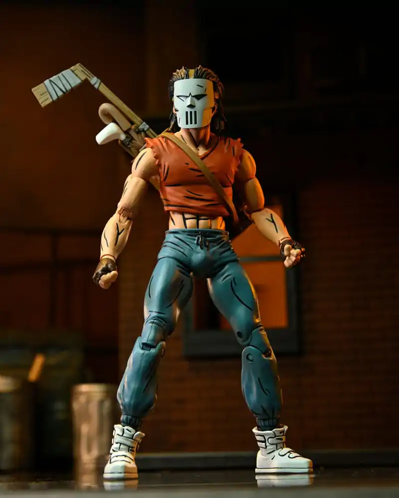 Teenage Mutant Ninja Turtles (Mirage Comics) Akcijska Figura Casey Jones u crvenoj majici 18 cm fotografija proizvoda