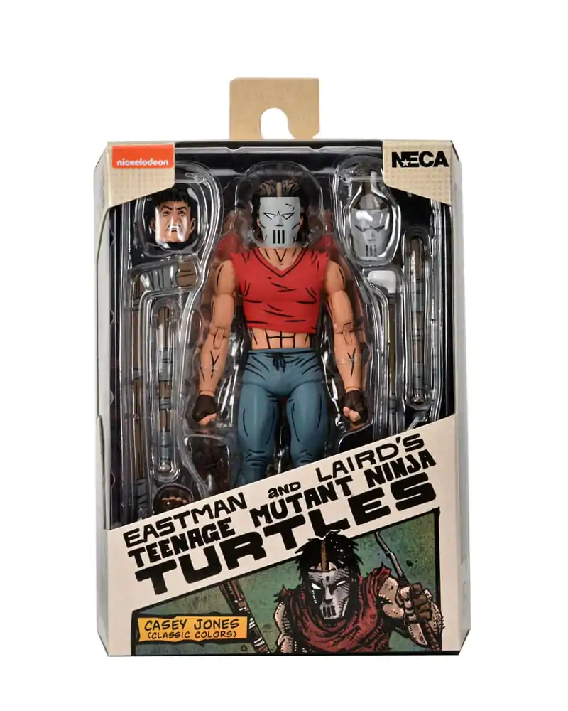 Teenage Mutant Ninja Turtles (Mirage Comics) Akcijska Figura Casey Jones u crvenoj majici 18 cm fotografija proizvoda