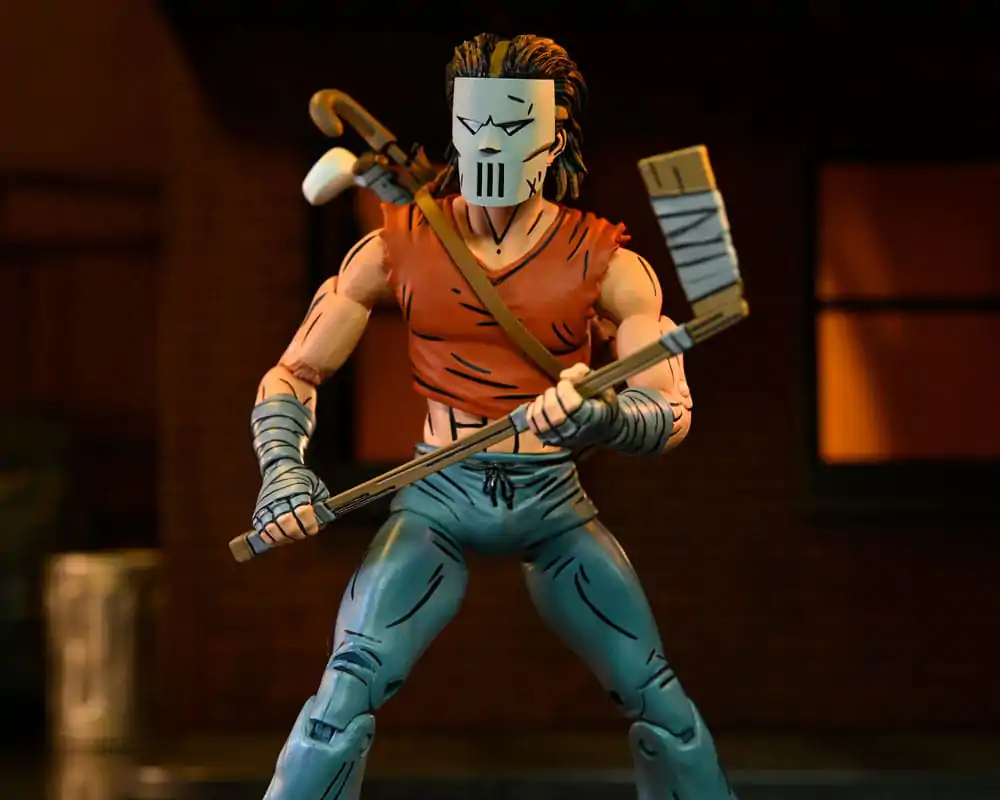 Teenage Mutant Ninja Turtles (Mirage Comics) Akcijska Figura Casey Jones u crvenoj majici 18 cm fotografija proizvoda