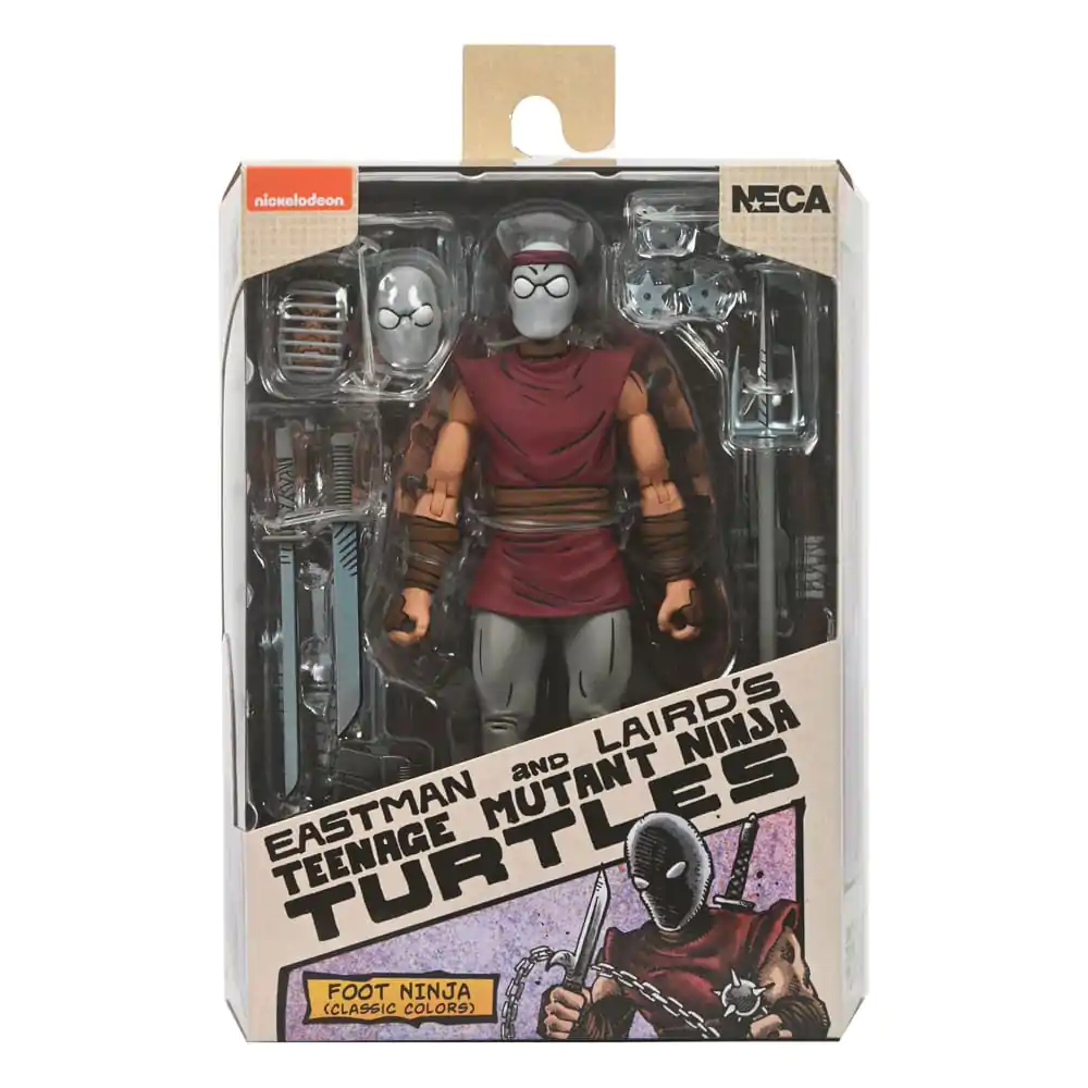 Teenage Mutant Ninja Turtles (Mirage Comics) Akcijska Figura Foot Ninja Klasične Boje 18 cm fotografija proizvoda