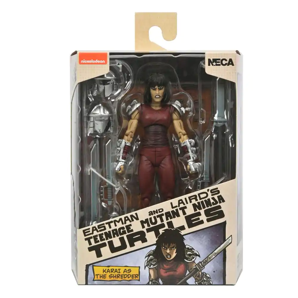 Teenage Mutant Ninja Turtles (Mirage Comics) Akcijska Figura Karai (City at War) 18 cm fotografija proizvoda